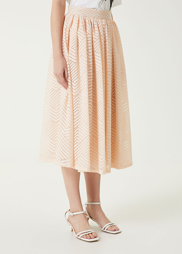 Beymen Club Pudra Midi Etek - 2