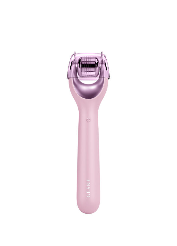 Geske MicroNeedle Face Roller Pink Mikro İğneli Buz Başlığı Pembe Kuvars Başlıklı Dermaroller Bakım Cihazı - 2