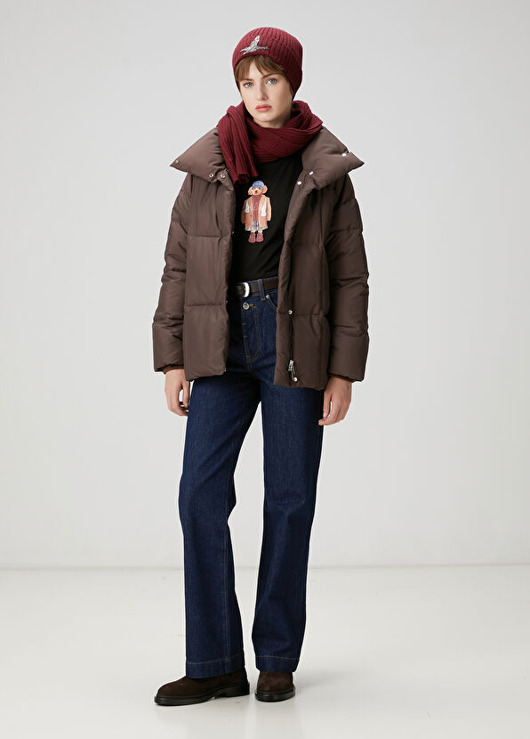 Beymen Club Açık Kahverengi Puffer Mont - 2