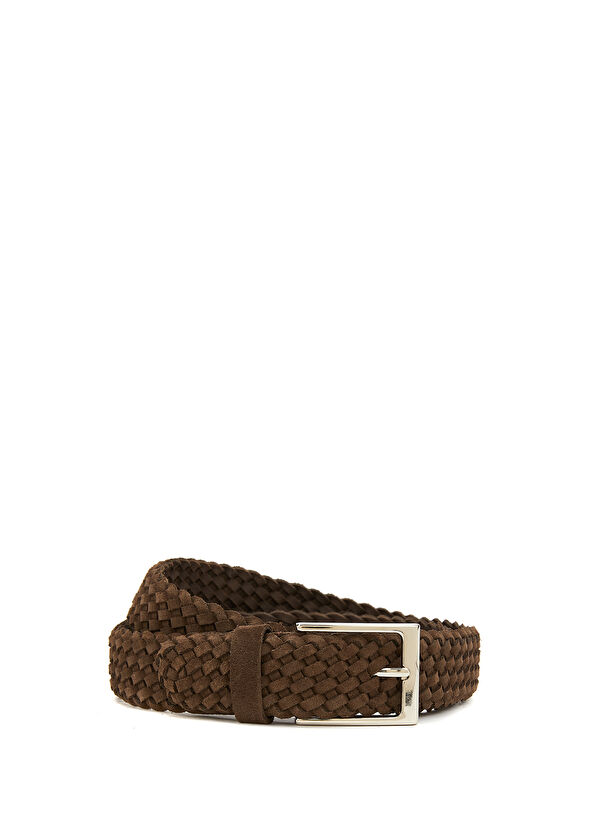 Beymen Club Brown Men's Leather Belt - 1
