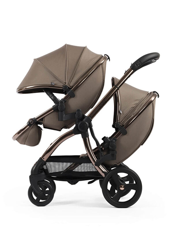 Resim Mink İkiz Travel Sistem Bebek Arabası 