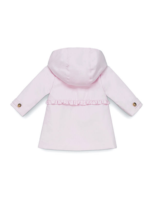 Tartine Et Chocolat Pembe Kapüşonlu Kız Çocuk Trençkot - 2