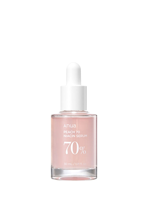 Anua Peach 70% Niacinamide Serum Leke ve Geniş Gözenek Karşıtı Parlatıcı Şeftali Özlü Serum 30ml - 1