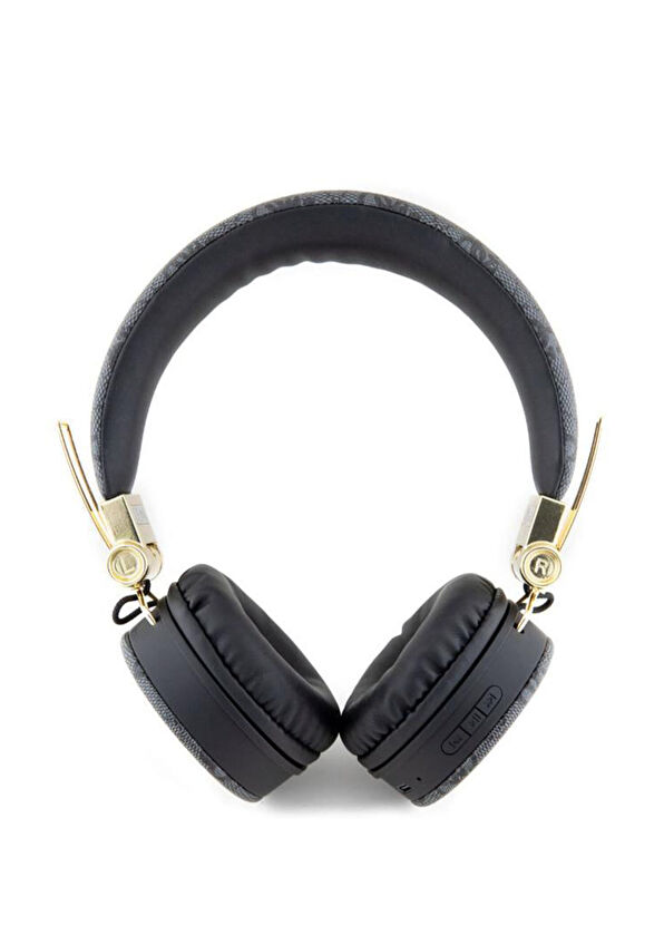 Guess Metal Logolu 4G Desenli Siyah 5.3 Kulak Üstü Bluetooth Kulaklık - 3