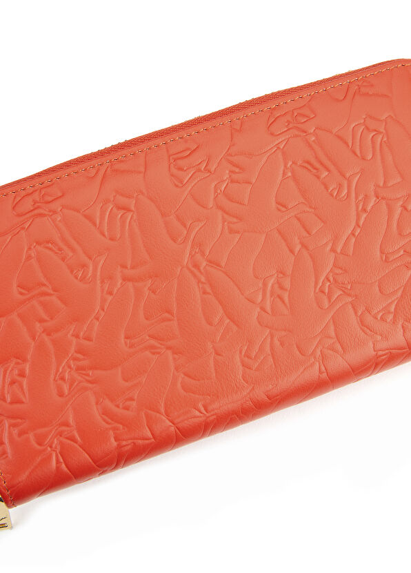 Beymen Club Mercan Logo Detaylı Kadın Deri Cüzdan - 4