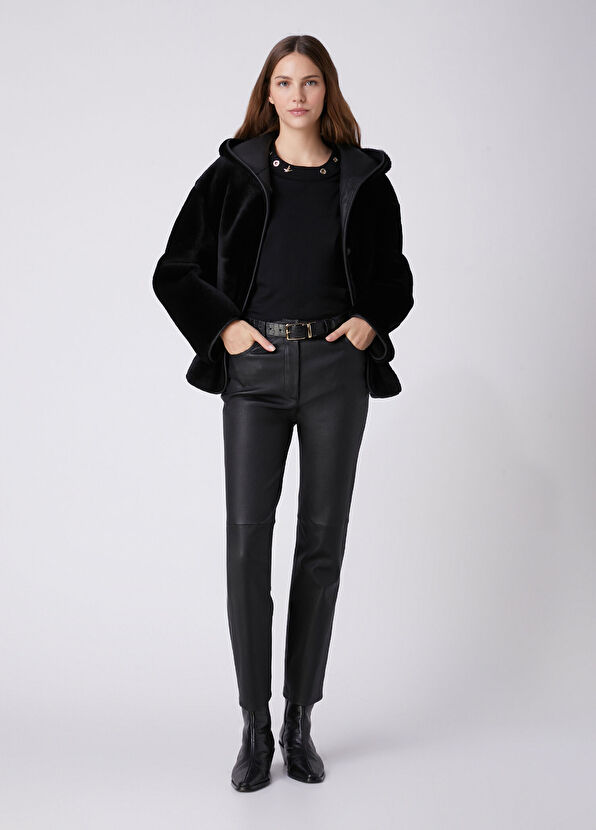 Beymen Club Black Eyelet Detailed T-Shirt - 3