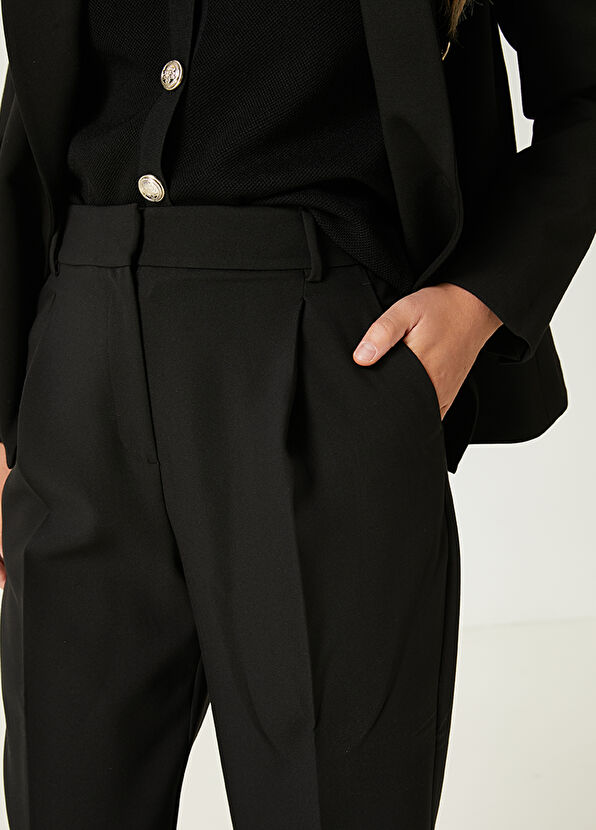 Beymen Club Siyah Pilili Formal Pantolon - 3