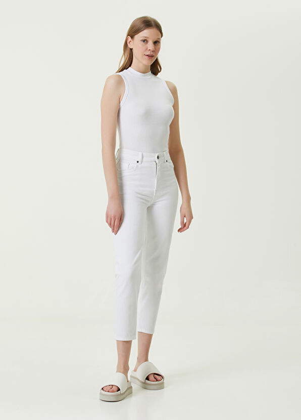 Beymen Club Beyaz Logo Detaylı Atlet - 2