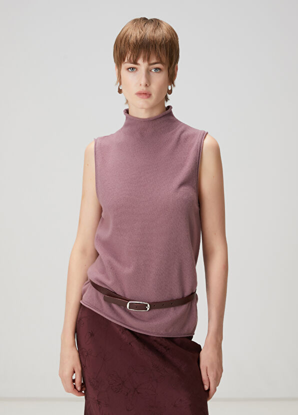 Beymen Club Dried Rose Basic Wool Sweater - 1