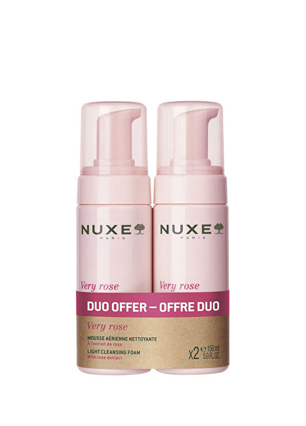Nuxe Very Rose Purifying Facial Cleansing Foam 2 x 150 ml - 1