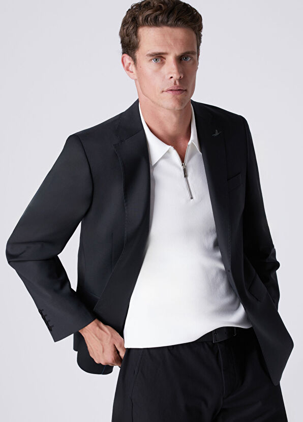 Beymen Club Black Woven Jacket - 2