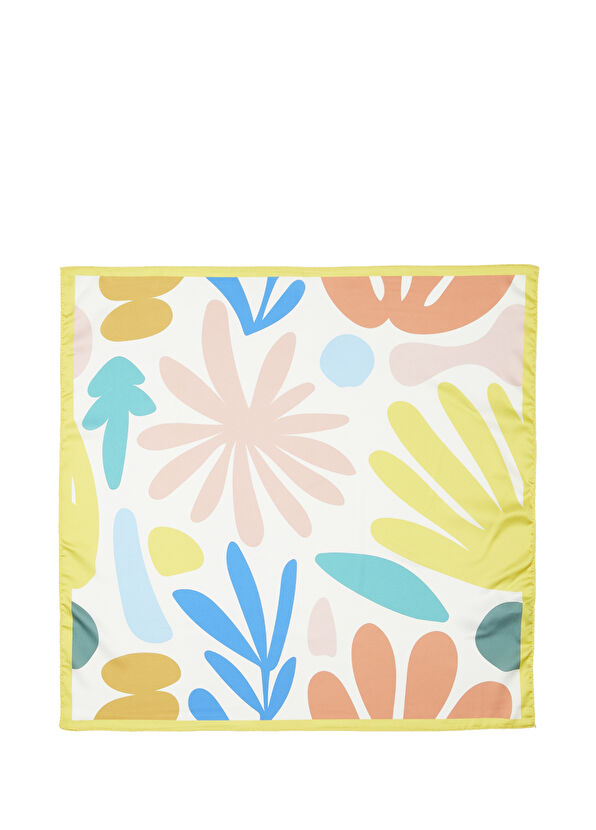 Beymen Club Çok Renkli Kadın Saten Fular - 2