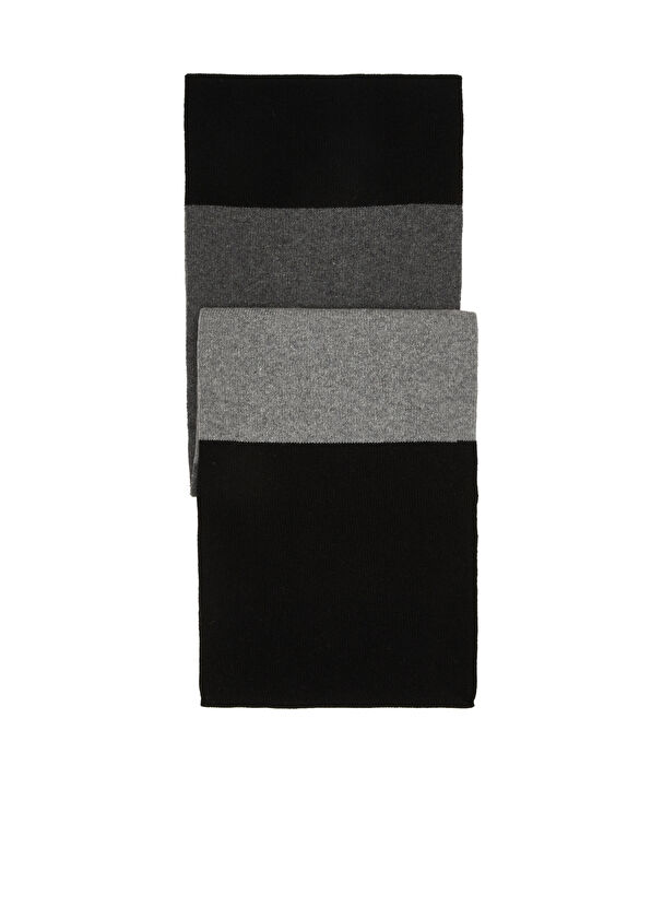 Beymen Club Siyah Erkek Yün Atkı - 1