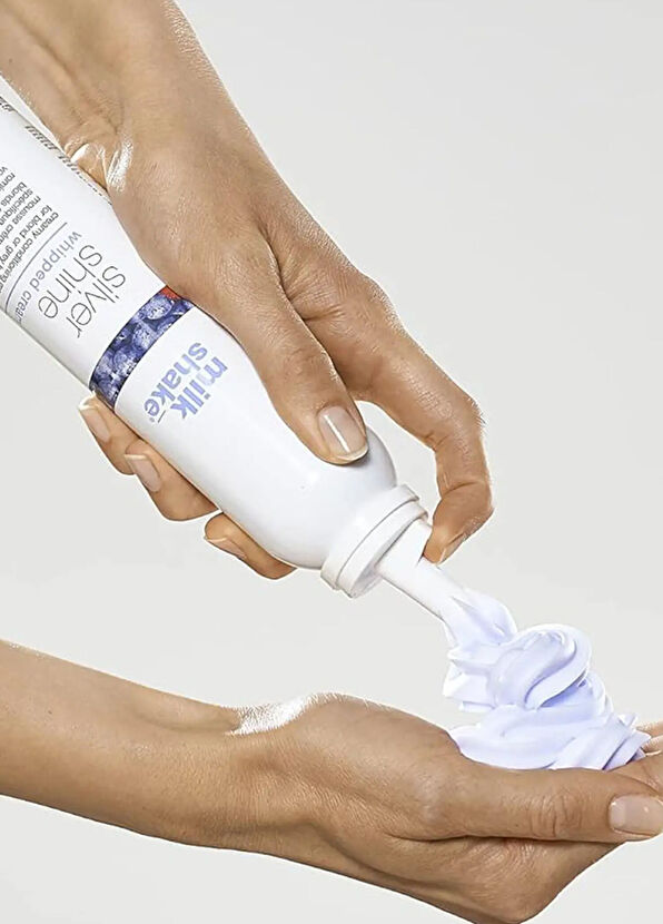 Milk Shake Silver Shine Conditioning Whipped Cream Sarı ve Gri Saçlar İçin Bakım Köpüğü 200 ml - 2