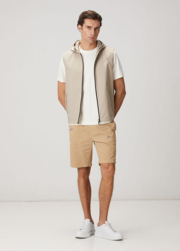 Beymen Club Krem Relax Fit T-shirt - 3