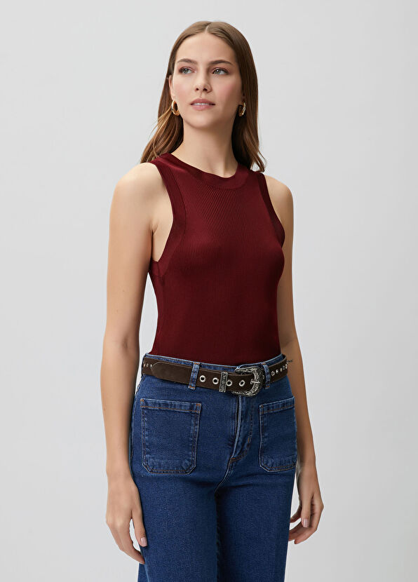 Beymen Club Tile viscose basic knitwear undershirt - 4