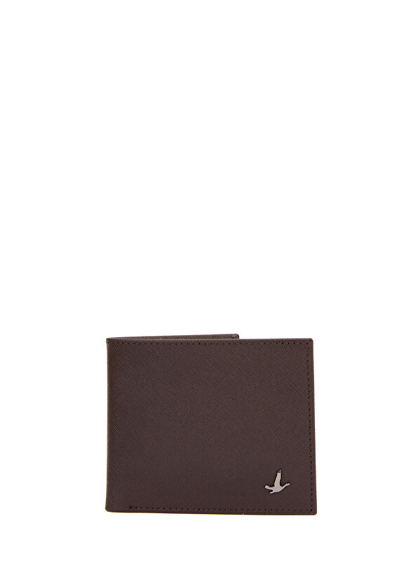 Beymen Club Kahverengi Logo Detaylı Erkek Deri Cüzdan - 1