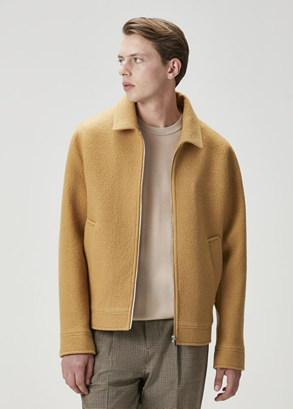 Beymen Club Camel Wool Jacket - 1