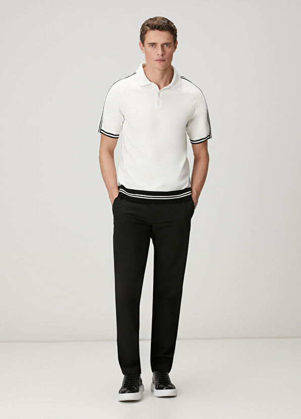 Beymen Club Black Waist Corded Sport Pants - 1