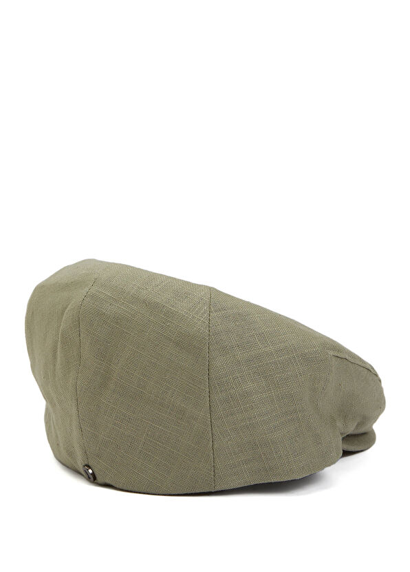 Doria Green Men's Linen Hat - 4