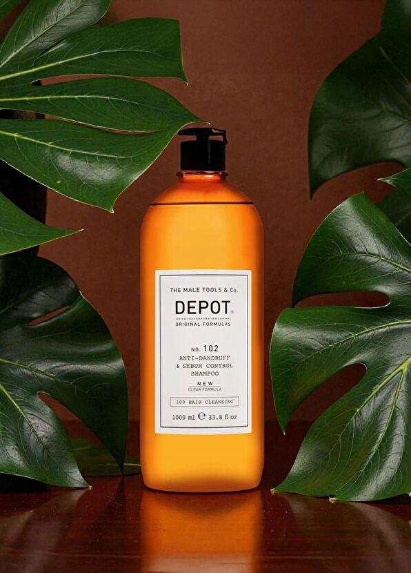 Depot No. 102 Anti Dandruff Sebum Control Kepek Karşıtı Şampuan 1000 ml - 2