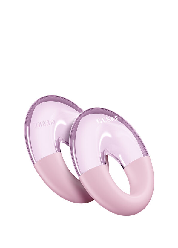 Geske Cool & Warm Eye Massager Pembe 7'si 1 Arada Serin ve Sıcak Göz Masaj Aleti  - 1