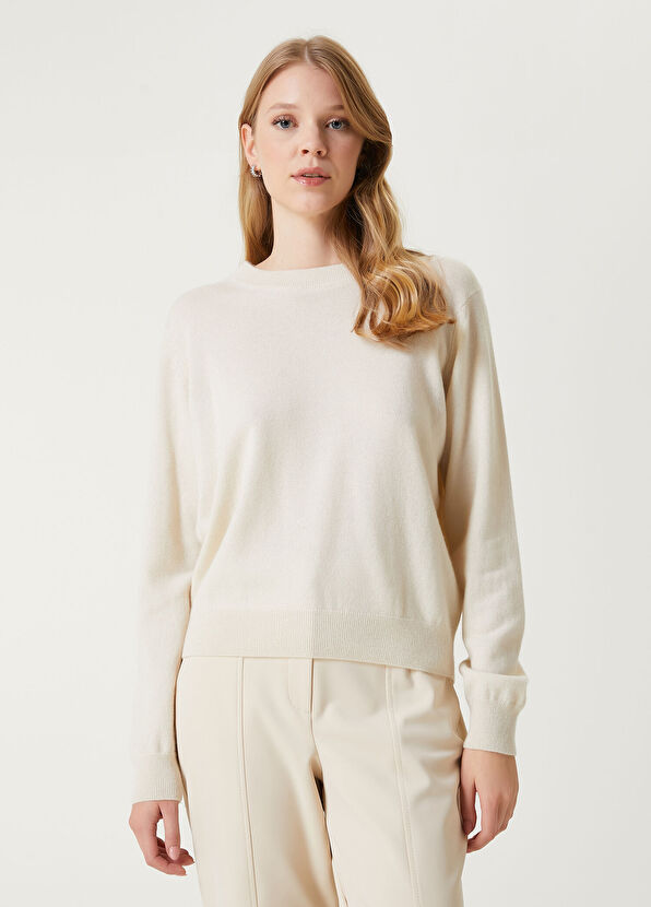 Beymen Club Ecru Cashmere Sweater - 4