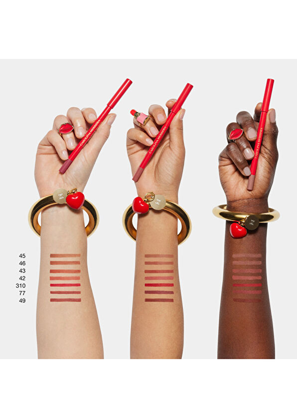 Carolina Herrera Fabulous Kiss Lip Liner - 310 Carolina Red - 4