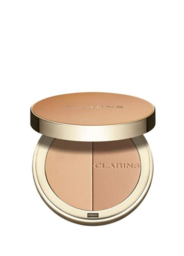 Clarins 01 Ever Bronze Kompakt Açık Bronz Pudra - 1