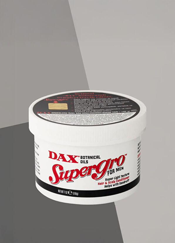 Dax Supergro For Men Erkekler İçin Hacim Veren & Kepek Karşıtı Saç Bakım Yağı 198 gr - 2