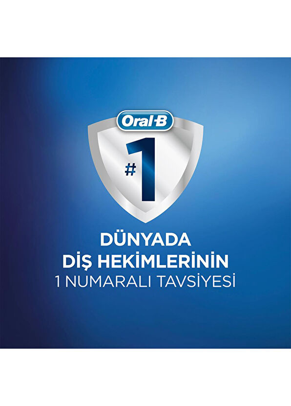 Oral-B EB50 Pro Cross Action 9'lu Beyaz Diş Fırçası Yedek Başlığı - 3