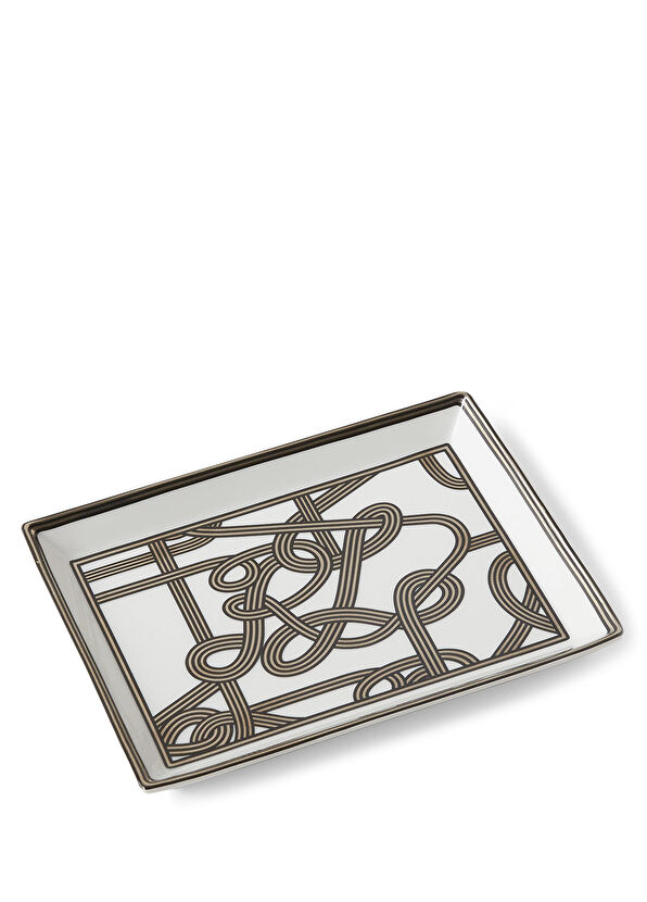 Ralph Lauren Home Berken Change Beyaz Dekoratif Tabak - 1