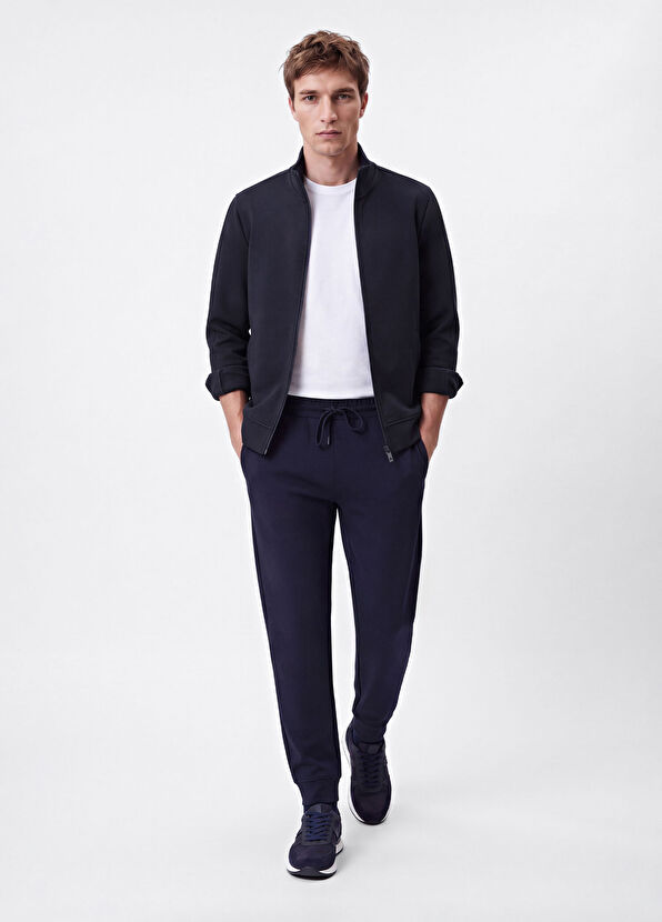 Beymen Club Lacivert Kaz Detaylı Joop Interlock Sweatshirt - 2