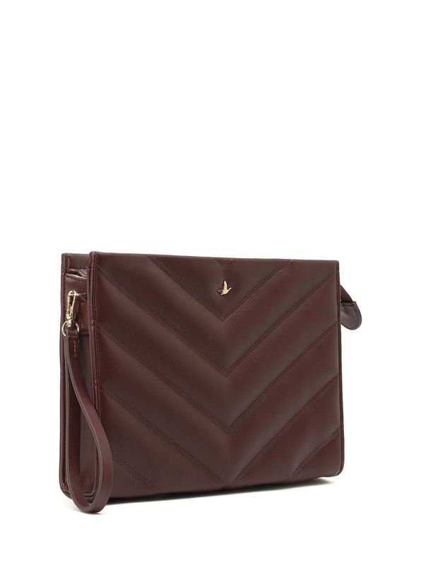 Beymen Club Burgundy Quilted Women's Hand Portfolio - 2