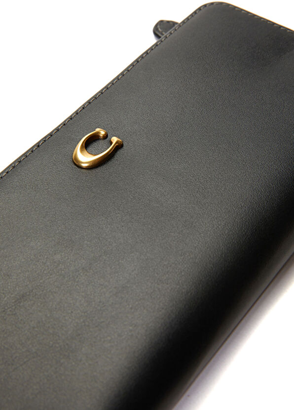 Coach Essential Slim Siyah Kadın Deri Cüzdan - 4