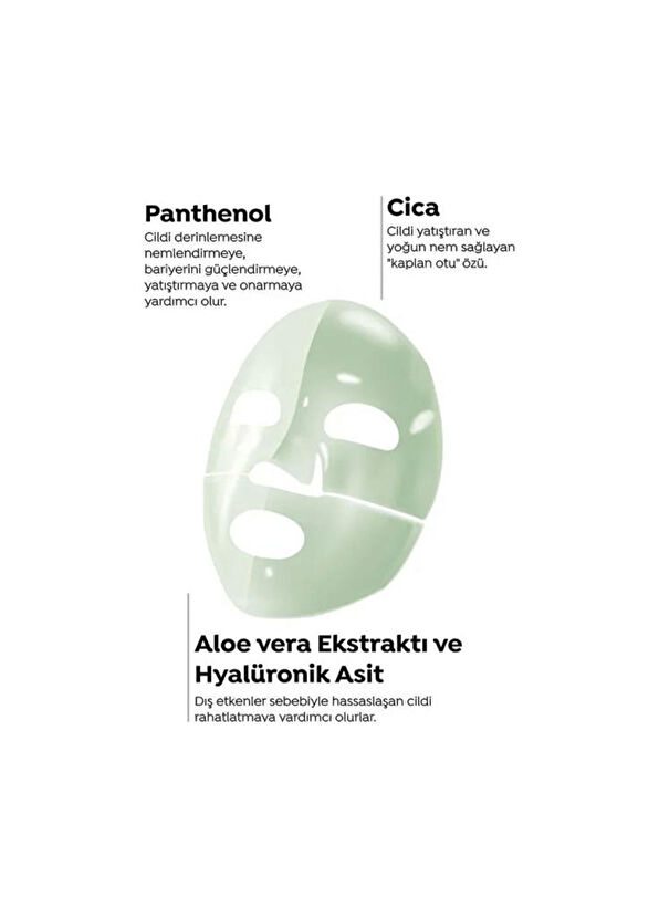 Dermal Pirinç Cica ve Peptid Glow Eriyen Kore Yüz Maskesi Seti 34 gr  - 3