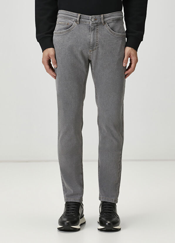 Beymen Club XSlim Fit Açık Gri Spor Pantolon - 2