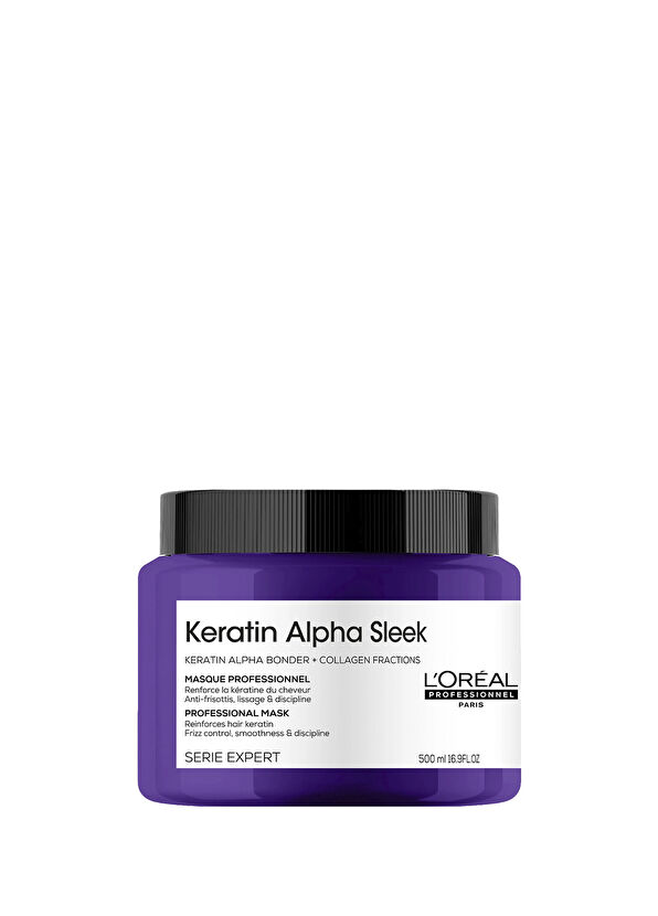 Loreal Professionnel Paris Serie Expert Keratin Alpha Sleek Smoothing Hair Mask 500 ml - 1