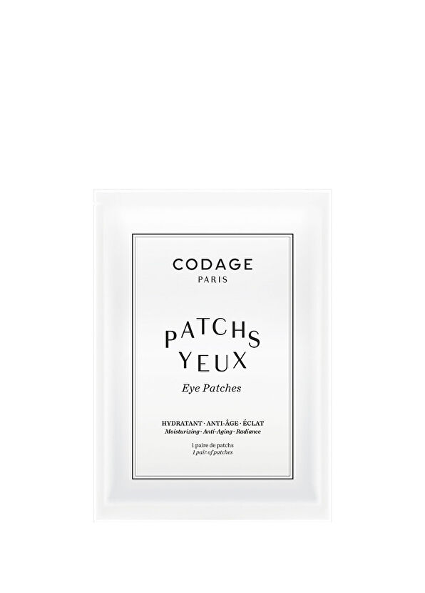 Codage Paris Patches Eye Contour Yaşlanma Karşıtı Göz Çevresi Maskesi 12 Adet - 1