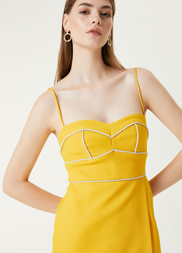 Beymen Club Turuncu Önü Taş Detaylı Tulum - 2