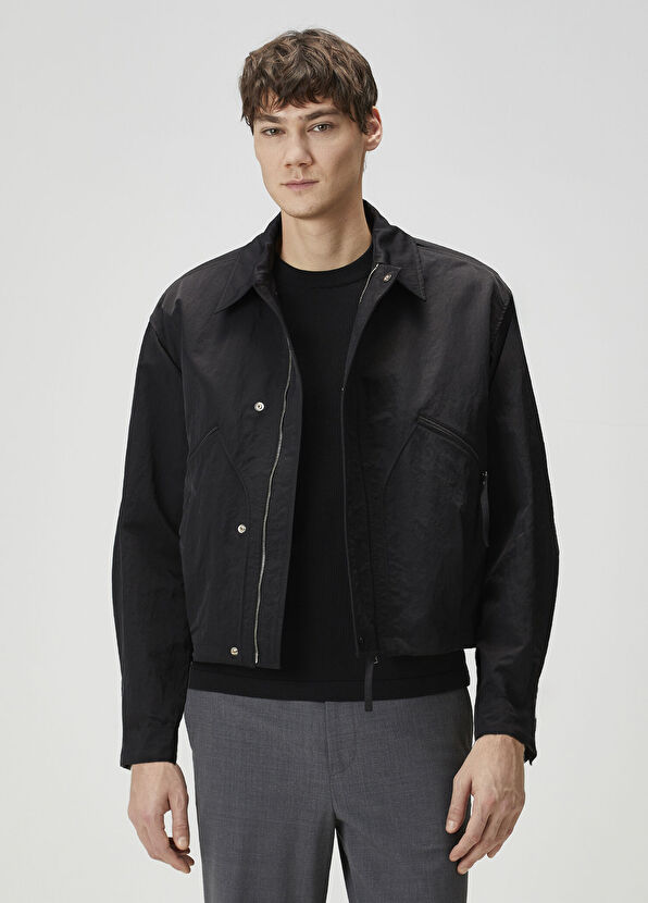 Solid Homme Black Coat - 1