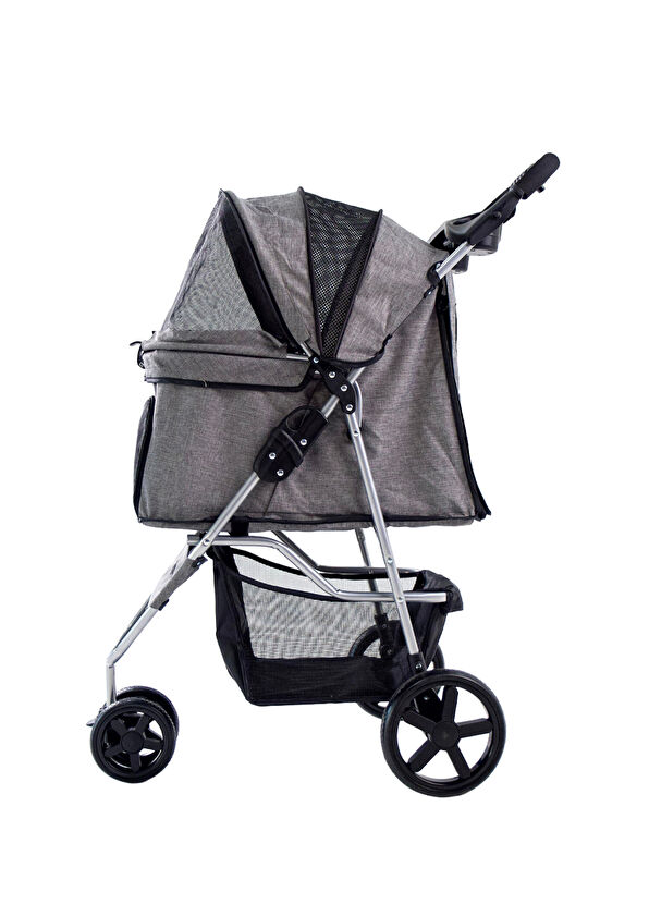 Zampa Triboro Grey Small Breed Dog and Cat Car - 2