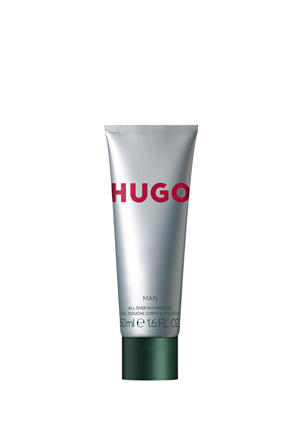 Boss Hugo Green EDT 200 ml + Hugo Green Deostick 75 gr + Shower Gel + Hugo Man 5 ml Men's Perfume Set - 4