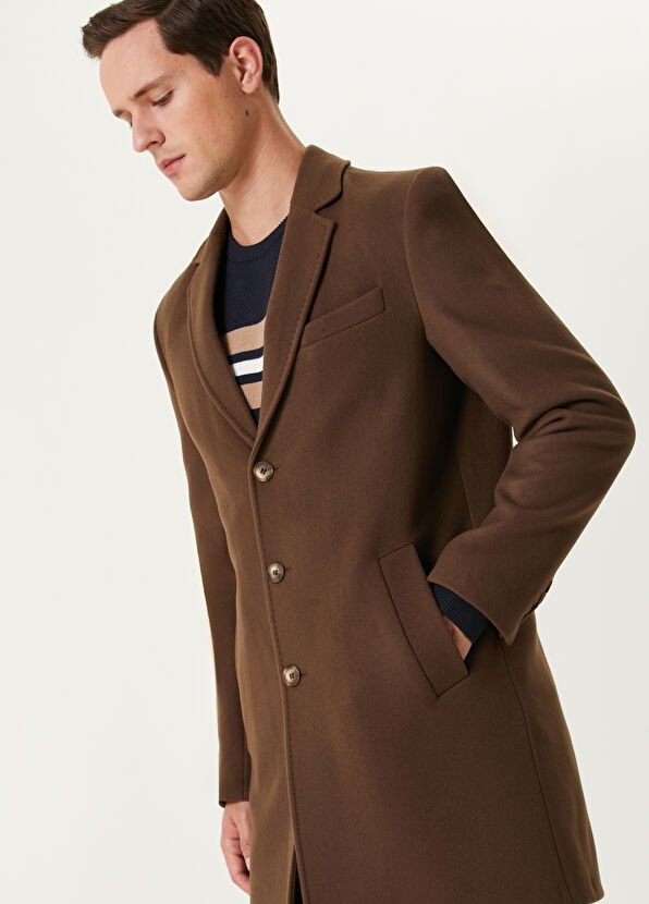 Beymen Club Deve Tüyü Yün Kaşe Palto - 2