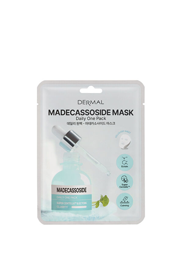 Dermal Madecassoside Mask Kuru ve Yorgun Ciltler İçin Nemlendirici ve Canlandırıcı Madecassoside Kore Maskesi 23 gr - 1