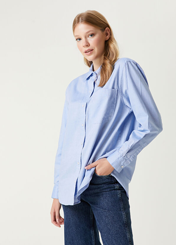 Beymen Club Koyu Mavi Gömlek - 1