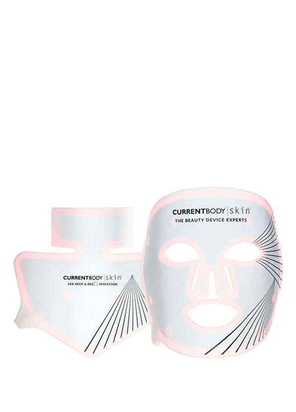CurrentBody Skin Yaşlanma Karşıtı LED Yüz Maskesi + LED Boyun ve Dekolte Maskesi Cilt Bakım Cihazı - 1