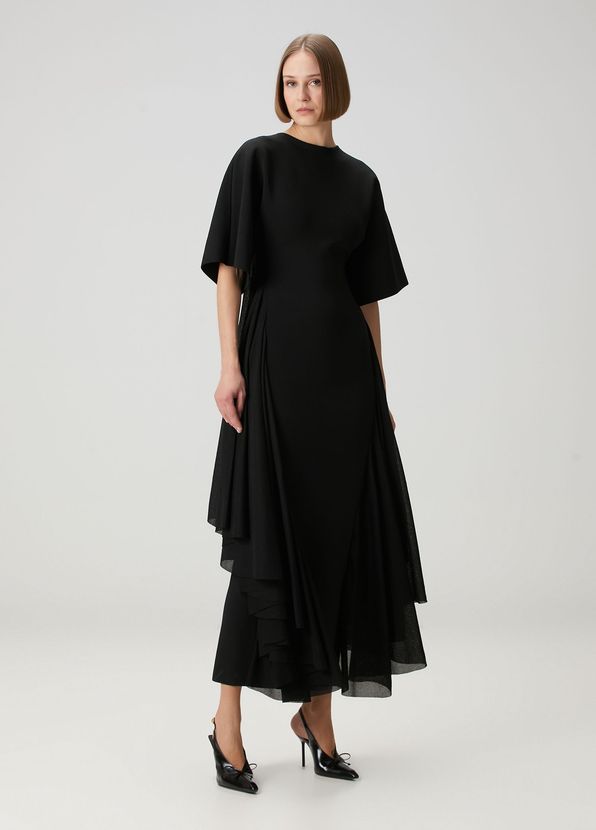 Jacquemus The Mistral Siyah Maksi Elbise - 4