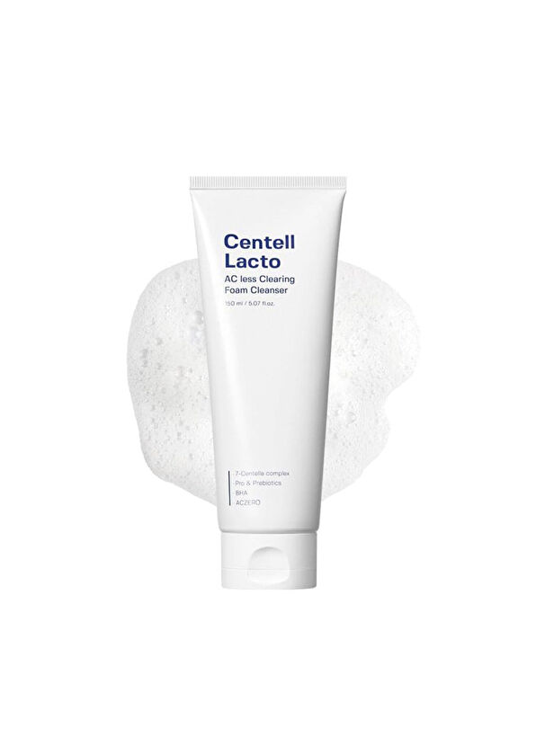 Sungboon Editor Centell Lacto AC less Clearing Foam Akneye Eğilimli Ciltler İçin Nemlendirici Köpük Yüz Temizleyici 150 ml - 2