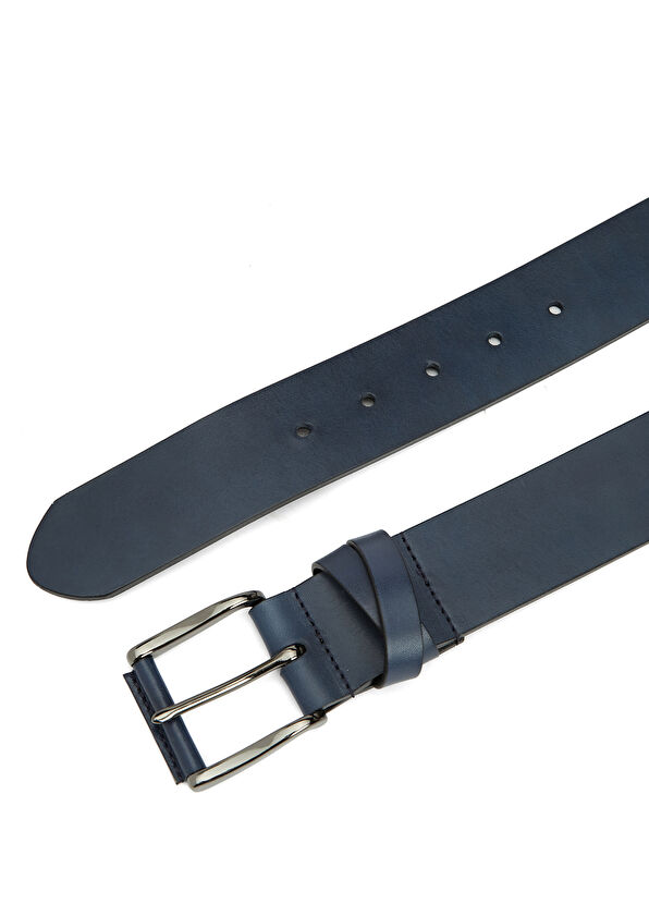 Beymen Club Lacivert Erkek Deri Kemer - 2